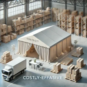 テント倉庫で経費削減